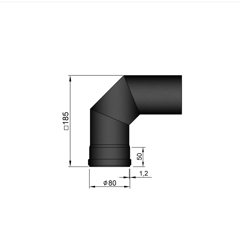 BØJNINGER 8 CM Ø